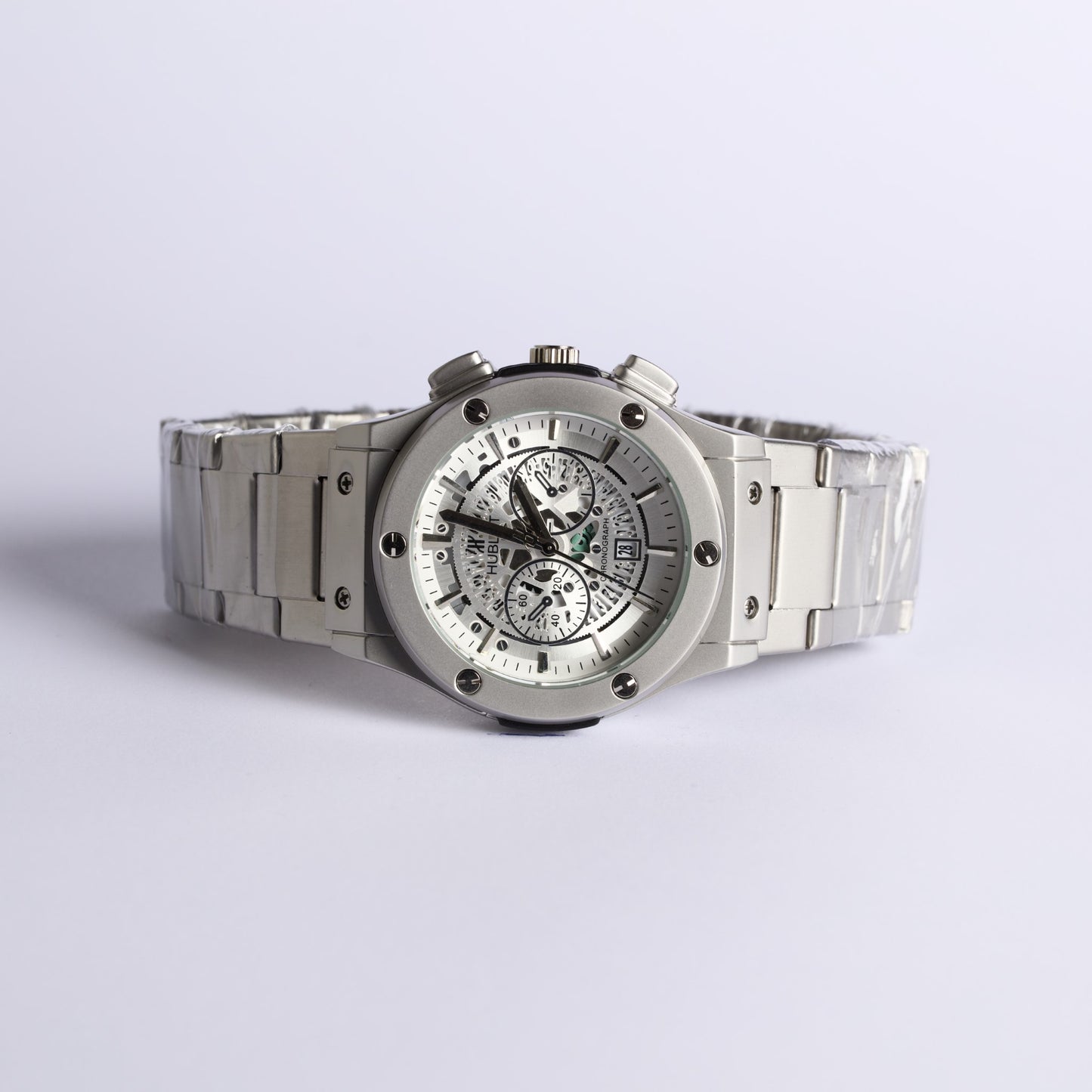 Majestic Elegance - Silver Dial