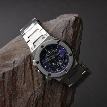 Majestic Elegance - Blue Dial